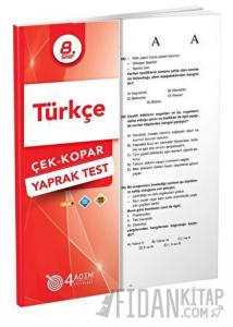 8. Sınıf Türkçe Çek-Kopar Yaprak Test