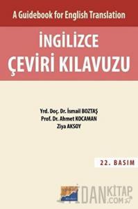 A Guidebook For English Translation İngilizce Çeviri Kılavuzu - Cevap Anahtarı