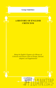 A History of English Criticism