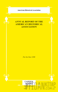 Annual Report of the American Historical Association