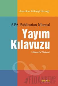 APA Yayım Kılavuzu