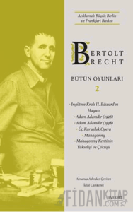 Bertolt Brecht Bütün Oyunları 2 (Ciltli)