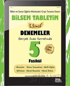Bilsem Tabletim 3. Sınıf Denemeler 5 Fasikül