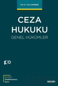 Ceza Hukuku Genel Hükümler