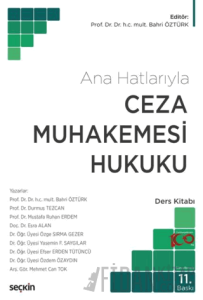 Ceza Muhakemesi Hukuku (Ana Hatlarıyla)