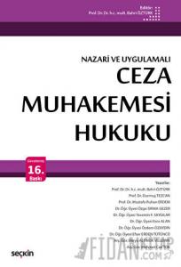 Ceza Muhakemesi Hukuku (Nazari ve Uygulamalı)