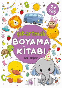 Çıkartmalı Boyama Kitabı 2 Yaş+