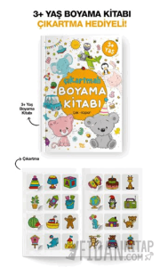 Çıkartmalı Boyama Kitabı / 3 Yaş +