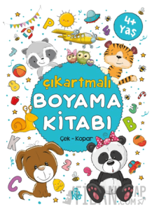 Çıkartmalı Boyama Kitabı 4 Yaş+
