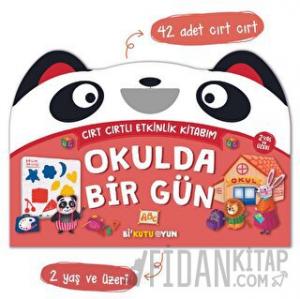 Cırt Cırtlı Etkinlik Kitabım - Okulda Bir Gün (2+ Yaş)