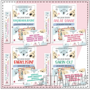 Çocuklar İçin Psikoloik Destek Serisi 4 Kitap (Set 2)