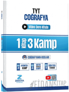 Coğrafyanın Kodları TYT Coğrafya 1 Kitap 3 Kamp Video Ders Kitabı
