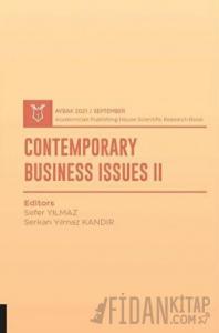 Contemporary Business Issues II (AYBAK 2021 Eylül)