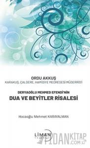 Deryaoğlu Mehmed Efendi’nin Dua Ve Beyitler Risalesi