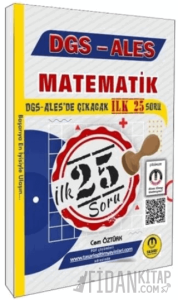 DGS ALES Matematik İlk 25 Çıkacak Soru Çözümlü