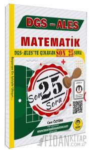 DGS ALES Matematik Son 25 Çıkacak Soru Bankası