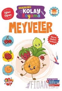 Etkinlikli Kolay Boyama – Meyveler