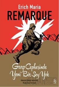 Garp Cephesinde Yeni Bir Şey Yok (Ciltli)