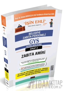 GYS Belediye Zabıta Personeli Belediye Zabıta Amiri Konu Anlatımı