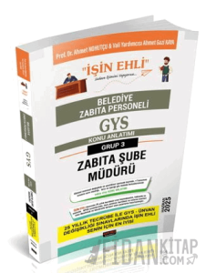 GYS Belediye Zabıta Personeli Zabıta Şube Müdürü Konu Anlatımı