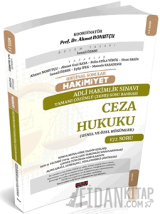 HAKİMİYET Adli Hakimlik Ceza Hukuku Çıkmış Soru