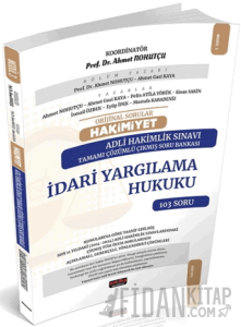 HAKİMİYET Adli Hakimlik İdari Yargılama Hukuku Çıkmış Soru Bankası