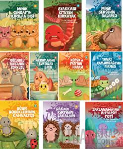 Hayvanlar Aleminden Masallar Seti - (10 Kitap)