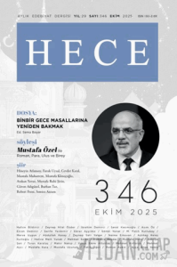 Hece Dergisi - Sayı 346 Ekim 2025
