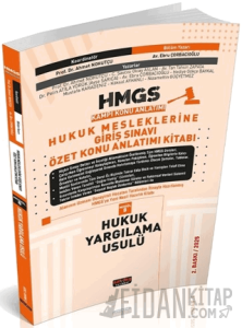 HMGS Özet Konu Anlatımı Hukuk Yargılama Usulü