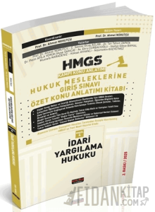 HMGS Özet Konu Anlatımı İdari Yargılama Hukuku