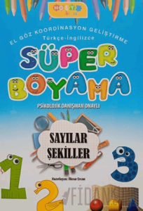 Hoby Kids Süper Boyama Sayılar - Şekiller