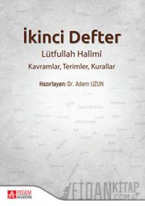 İkinci Defter Lütfullah Halimi: Kavramlar, Terimler, Kurallar