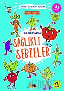 İlk Kelimelerle Sağlıklı Sebzeler - Yapıştır-Boya-Öğren
