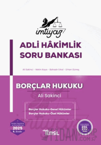 İmtiyaz Borçlar Hukuku (Genel Hükümler-Özel Hükümler) Soru Bankası