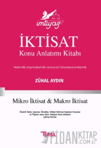 İmtiyaz - İktisat Konu Anlatımı Kitabı Makro İktisat – Mikro İktisat
