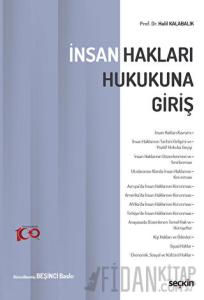 İnsan Hakları Hukukuna Giriş