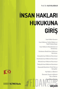 İnsan Hakları Hukukuna Giriş