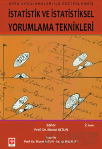 İstatistik ve İstatistiksel Yorumlama Teknikleri