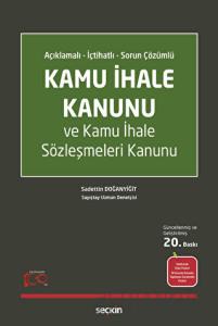 Kamu İhale Kanunu ve Kamu İhale Sözleşmeleri Kanunu (Ciltli)