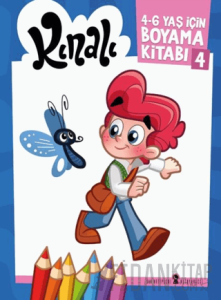 Kınalı 4 - 6 Yaş İçin Boyama Kitabı - 4