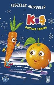 Kış Boyama Zamanı - Sebzeler Meyveler