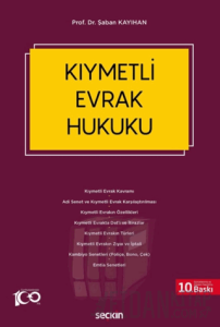 Kıymetli Evrak Hukuku