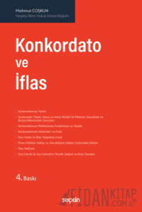 Konkordato ve İflas (Ciltli)