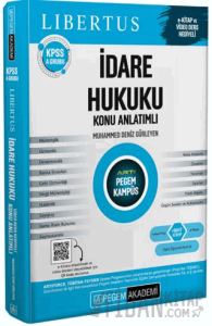 KPSS A Grubu Libertus İdare Hukuku Konu Anlatımlı