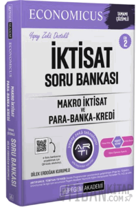 2026 KPSS A Grubu Economicus Makro İktisat ve Para-Banka-Kredi Tamamı Çözümlü Soru Bankası 2. Cilt