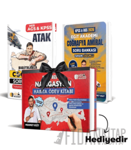 KPSS - AGS Coğrafya Soru Bankası - Ödev Kitabı Seti