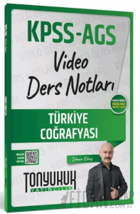 KPSS AGS Türkiye Coğrafyası Video Ders Notları