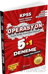 KPSS Genel Yetenek Genel Kültür Operasyon 5 Deneme Çözümlü