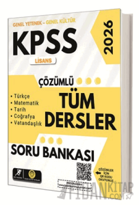 KPSS Lisans Tüm Dersler Çözümlü Soru Bankası