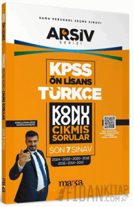 KPSS Ön Lisans Türkçe Konu Konu Çıkmış Sorular Son 7 Sınav Çıkmış Sorular (2024 Dahil)